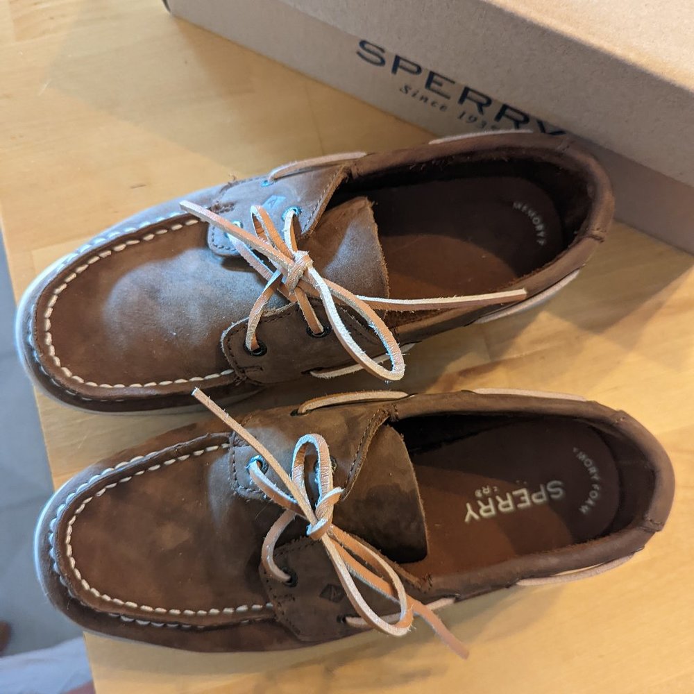 Sperry Cup II Boat Shoes 3 Wide